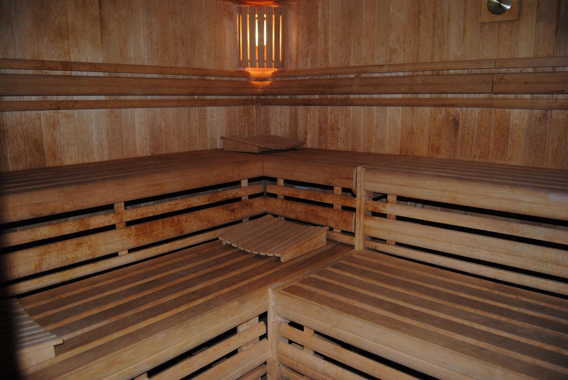 Sauna im Freizeitbereich